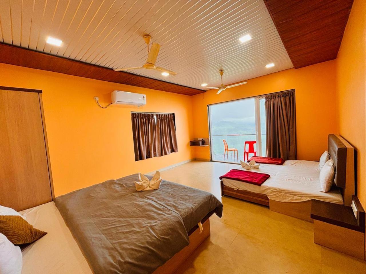 Paramount 3 Ac Bedrooms Hall Garden With Lake View Panchgani Exterior foto